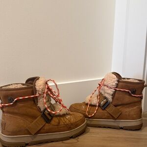 UGG Shearling Winter Boots - Cozy Lined Ankle Boots